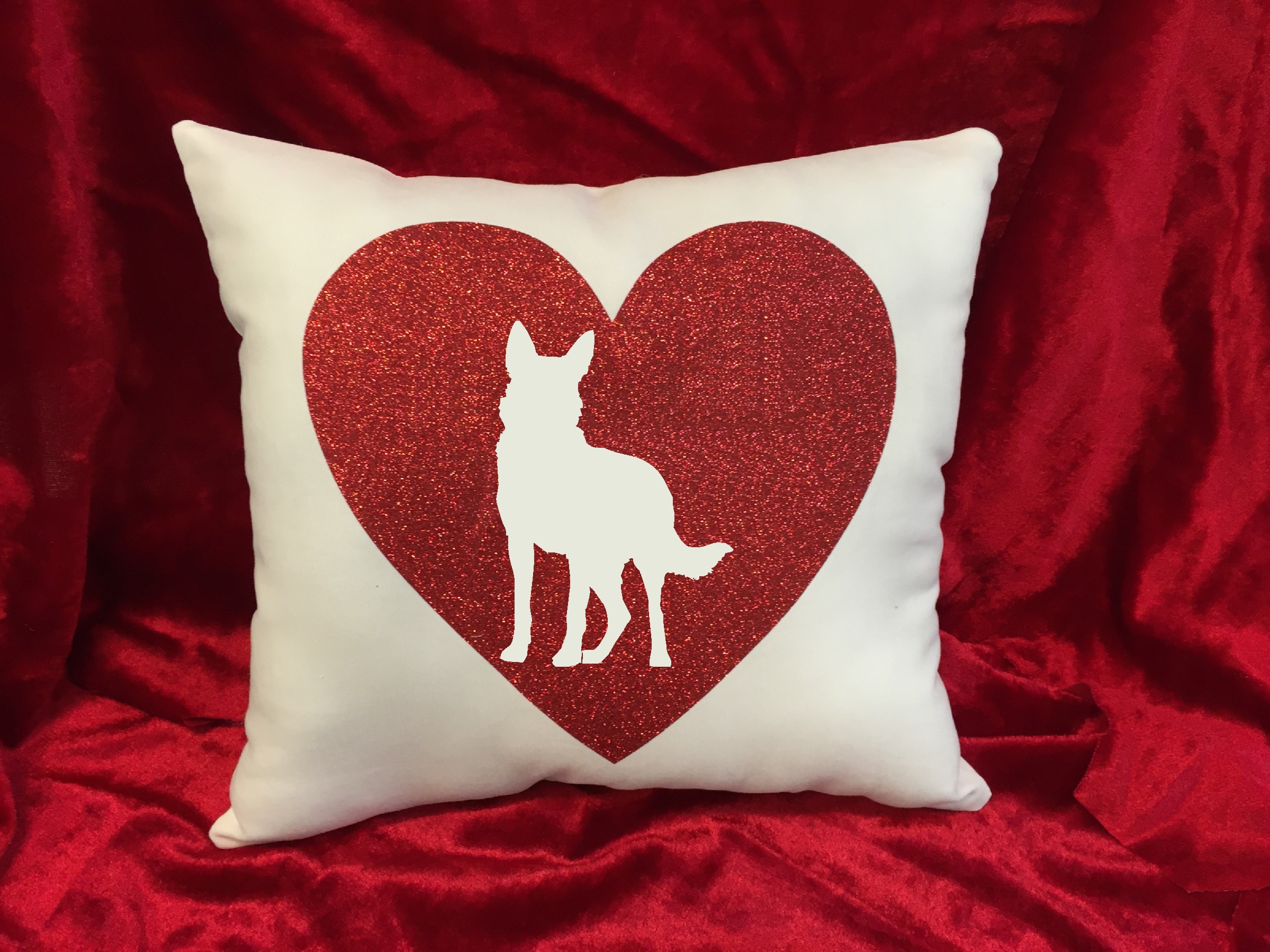 Dogs - Throw Pillow - German Shepherd